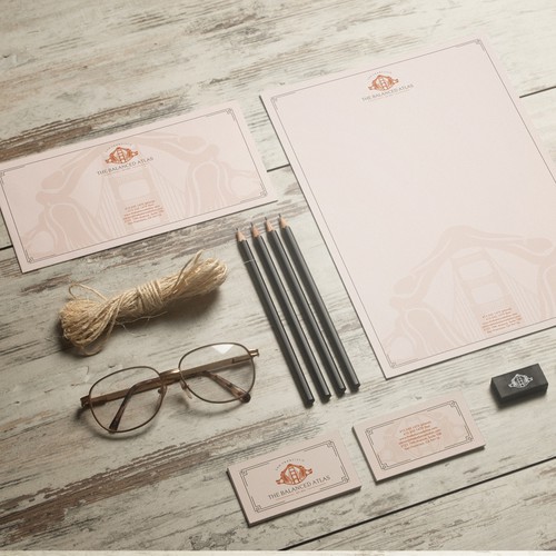 Stationery Concept For Medical Office