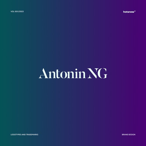 Antonin NG - logo for industrial company