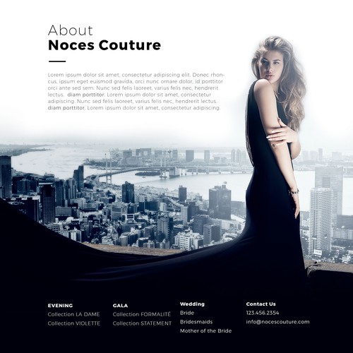 Noces couture