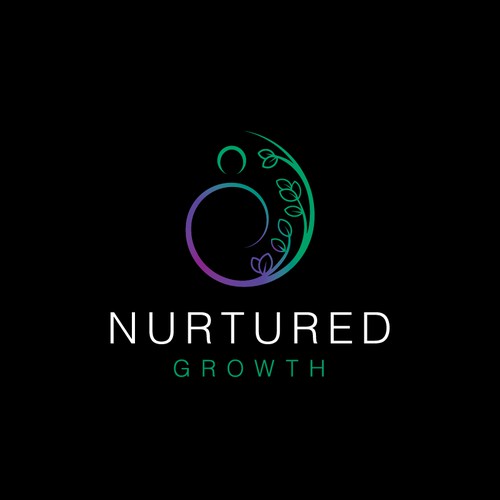 Logo Nurtured Growth  Release, Heal, and Grow into You 
