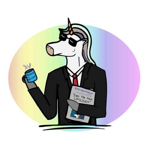 Ilustação "Next Unicorn"