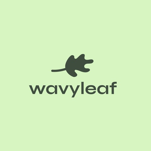 Wavy leaf concept for the world's easiest self watering pot that automatically waters your houseplants