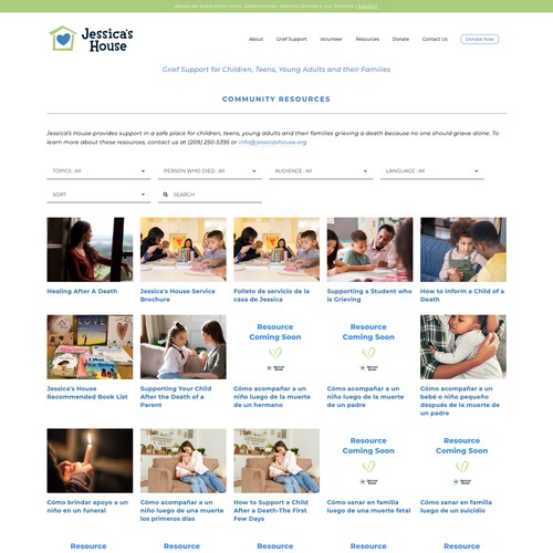 Jessica's House Resource Directory