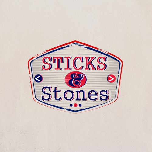 Sticks and Stones Logo design