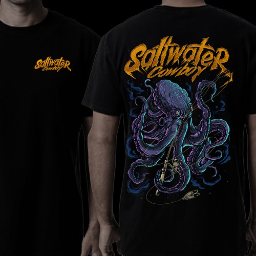 octopus T-shirt design