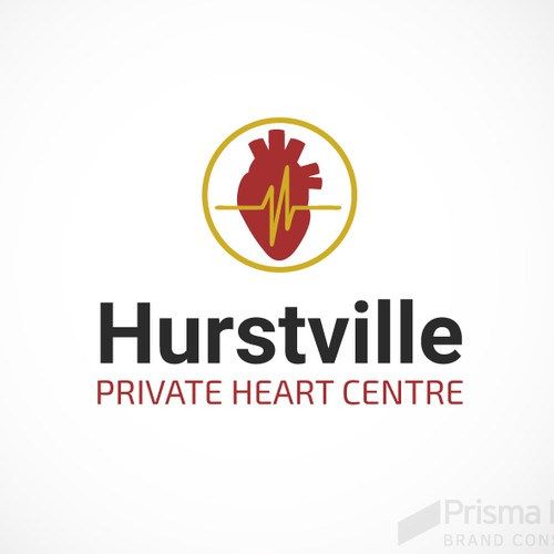 Create a creative and unique logo for Hurstville Private Heart Centre