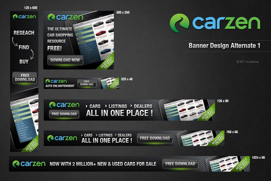 Create the next banner ad for CarZen