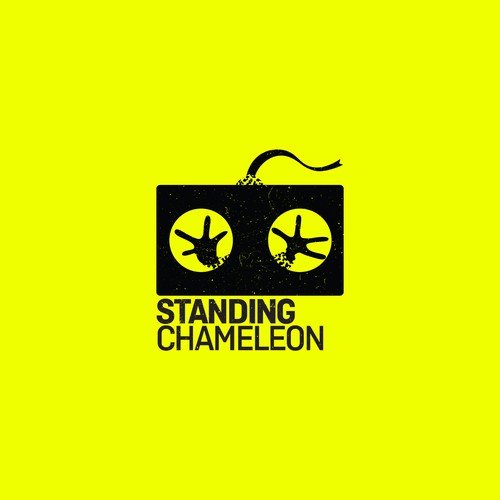 Logo concept for Standing Chameleon Film Director