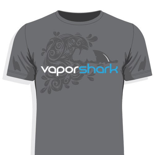 Vapor Shark T-Shirt Illustration Redesign