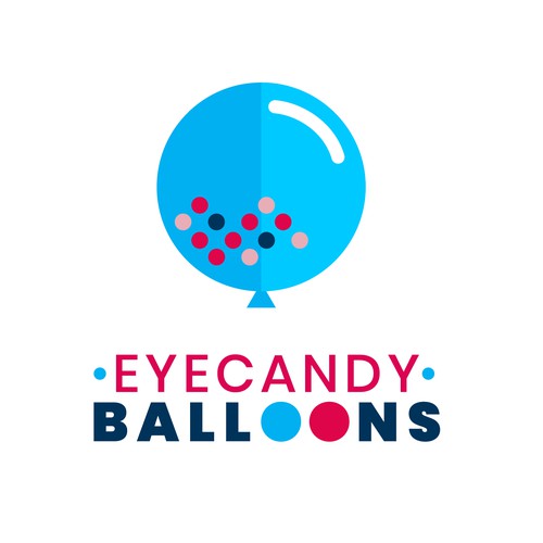 Concept logo balloon store