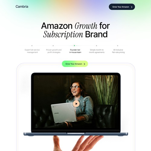 Clean Modern Website