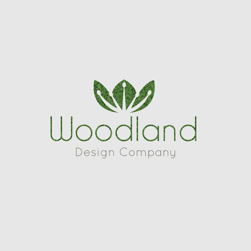 logo concept for woodland
