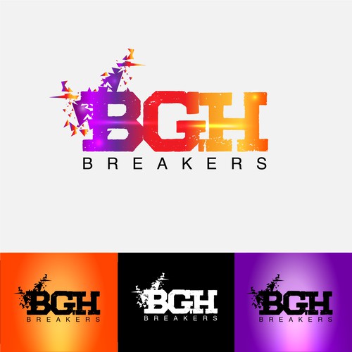 Logo design for BGH breakers sport club