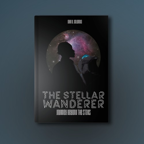 The Stellar Wanderer Book Cover Mockup