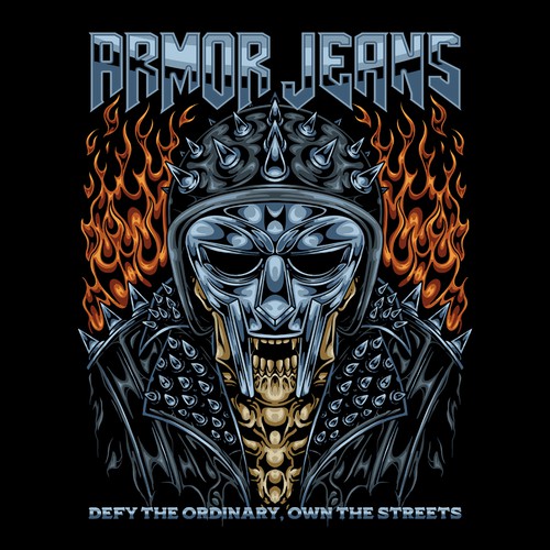 Streetwear Company T-Shirt Design Illustration