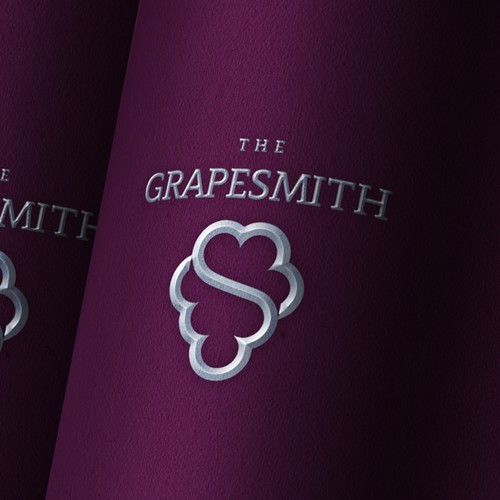 Logo proposal for a winemaker who focuses on grape quality to produce premium wines.