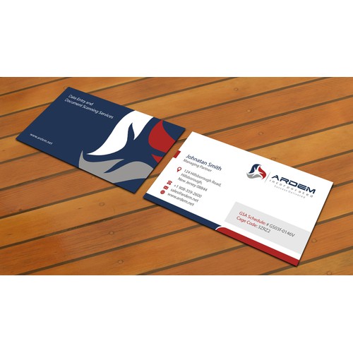 Now that we have a new logo- we need business cards!