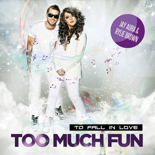 Create 2 pop music album covers for an X-Factor finalist