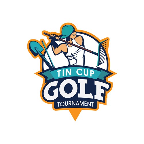 Logo for golf tournament 