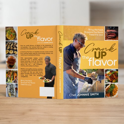 Book cover design contest for Chef Johnnie Smith