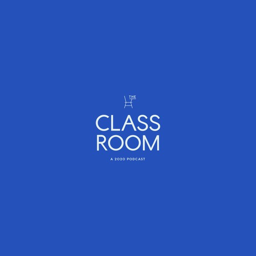 Modern logo for The Classroom Podcast