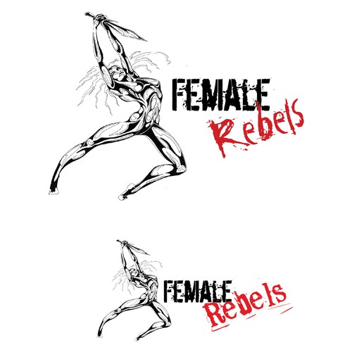 Logo cncept for Female Rebels