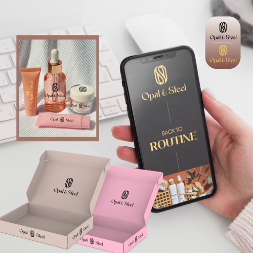 Logo Concept for Women Beauty Cosmetics brand