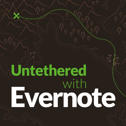 Untether your creativity on an Evernote themed eBook cover design.
