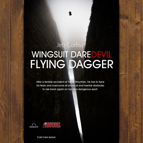 Create jaw-dropping Key-Art (poster) for Wingsuit documentary film.