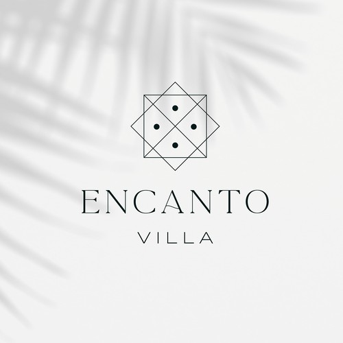 Elegant and clean logo for Luxury villas