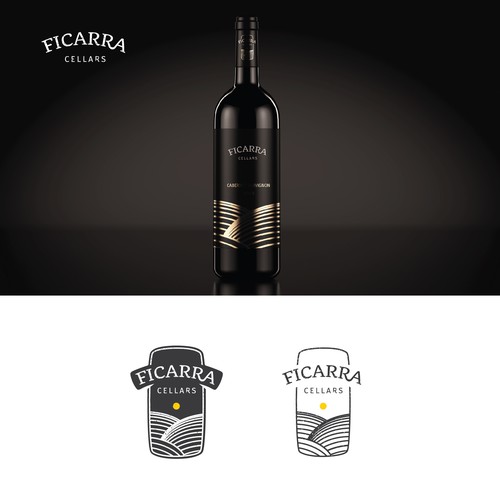 Ficarra Cellars logo design