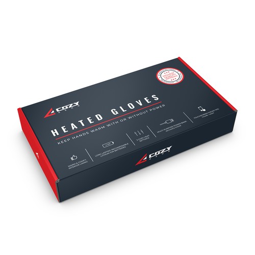 Heated Gloves Packaging