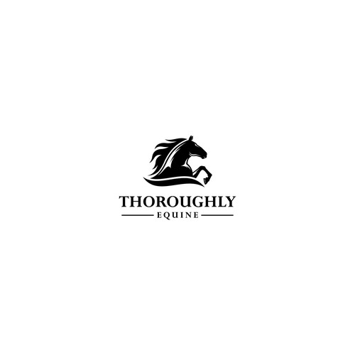 Seeking Equestrian Business Logo