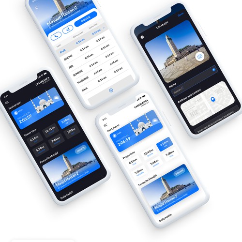 mosque app redesign 