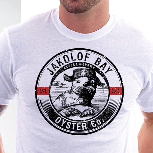 Create the next logo for Jakolof Bay Oyster Co.