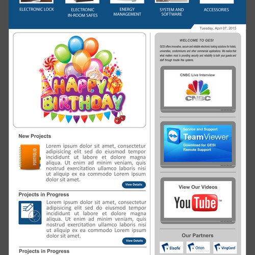 Create a fun, informative and team building newsletter for our company.