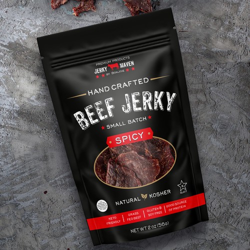 Beef Jerky packaging design