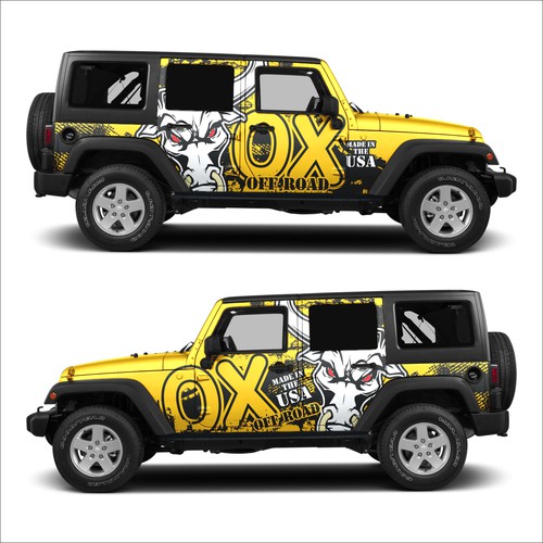 wrapping car OX OFFROAD