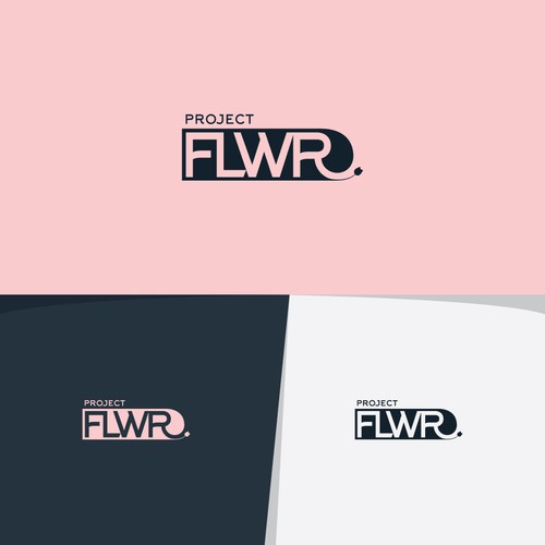 BOLD logo concept for PROJECT FLWR.