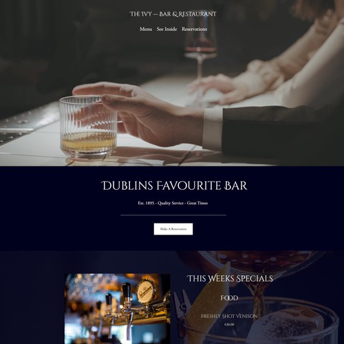 Restaurant & Bar Website