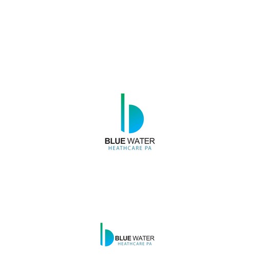 logo for blue water