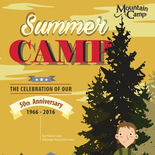 Summer Camp Poster Design