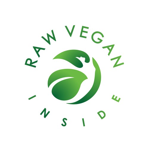 Vegan Woman Logo Design
