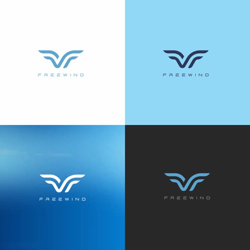 Free Wind Logo design