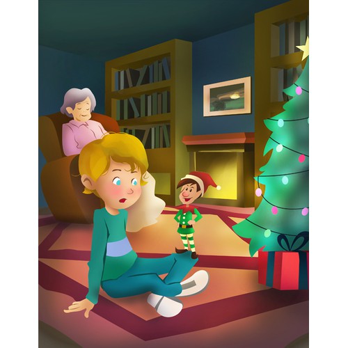 Illustrate a new Childrens book for Christmas