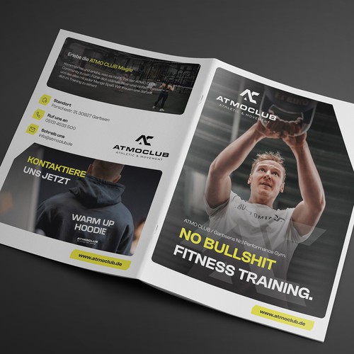 Brochure Design for Gym