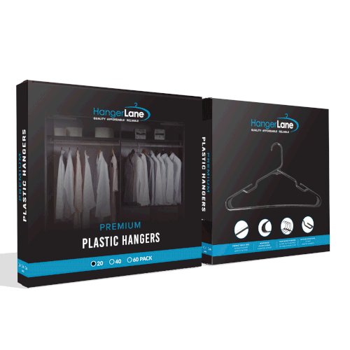 Plastic hangers box design