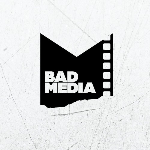 Bad Media logo concept