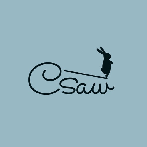Clean logo for golf brand