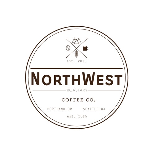 Northwest Coffee Logo Design